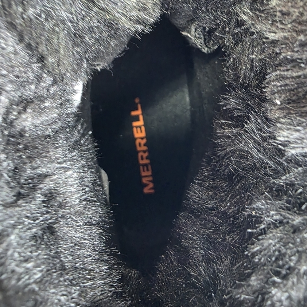 Merrell Womens Thermo Fractal Black Boot Waterproof Leather Warm Size 7.5 J90392 - Picture 13 of 14
